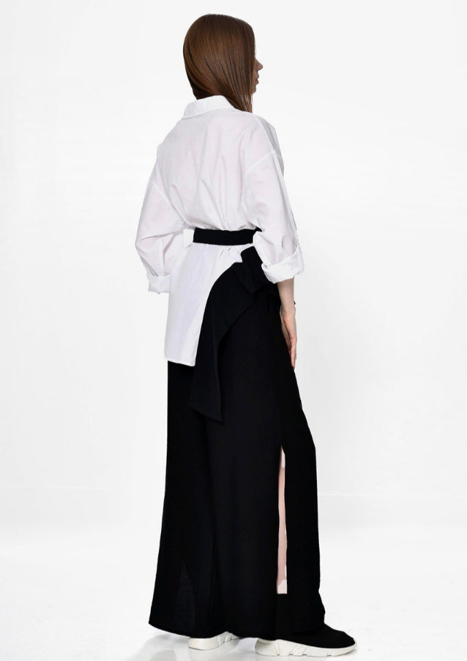 Λευκό Πουκάμισο με Κέντημα