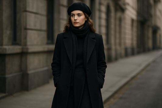 Σκούρα Χρώματα στη Γυναικεία Μόδα: Η Κομψότητα του Χειμώνα