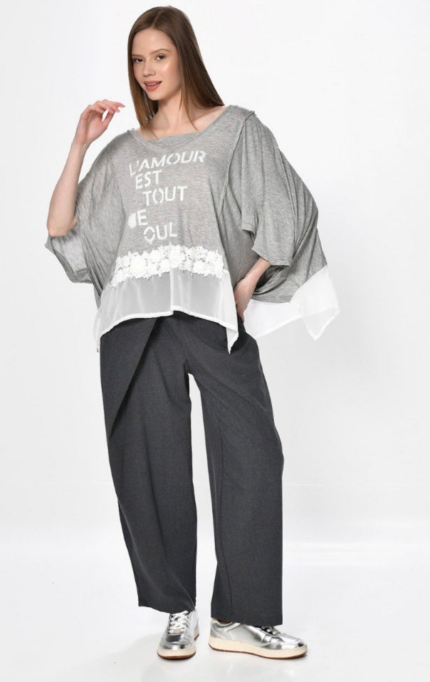 Γυναικείο Σύνολο Δύο Κομματιών με Αστικό Στυλ