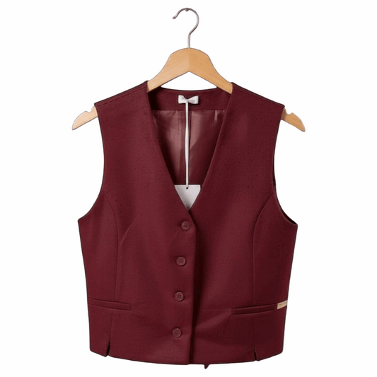 Γυναικείο Κομψό Γιλέκο – Μπορντό