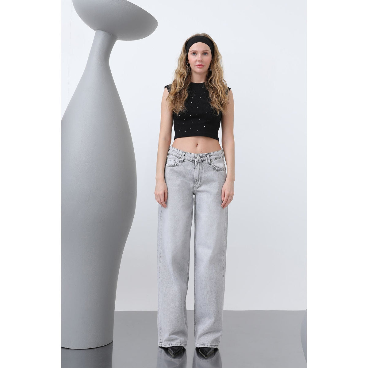 Φαρδί τζίν παντελόνι / baggy jean - Monda boutique