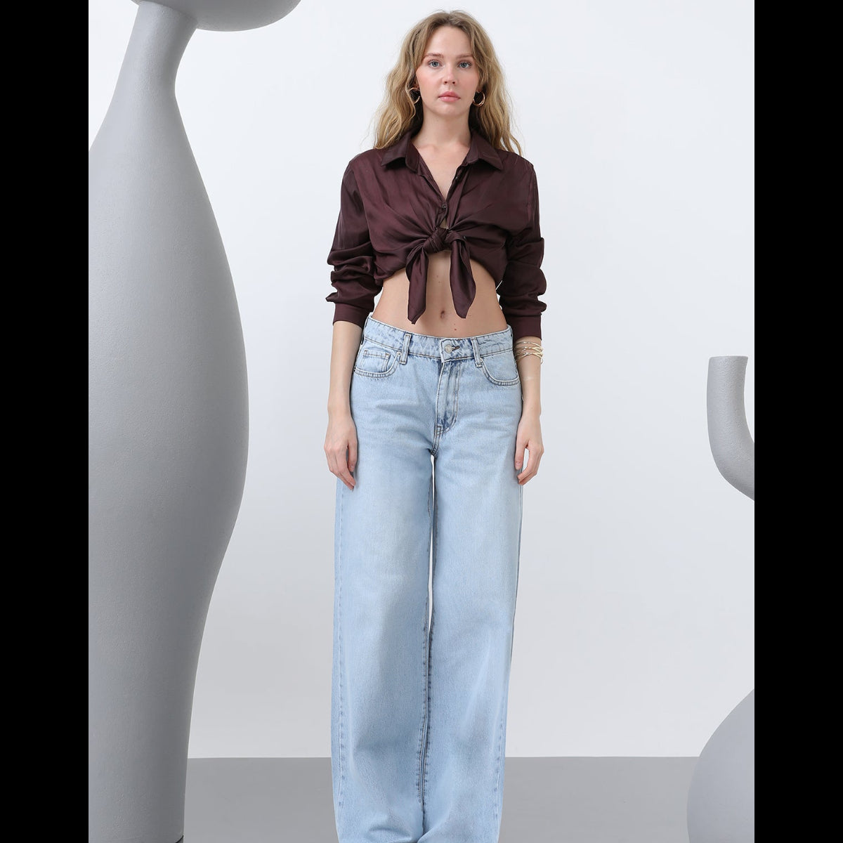 Φαρδί τζίν παντελόνι / baggy jean - Monda boutique